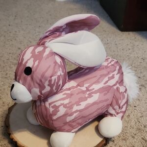 Mossy Oak Pink Camoflage Bunny Plush Stuffed Animal